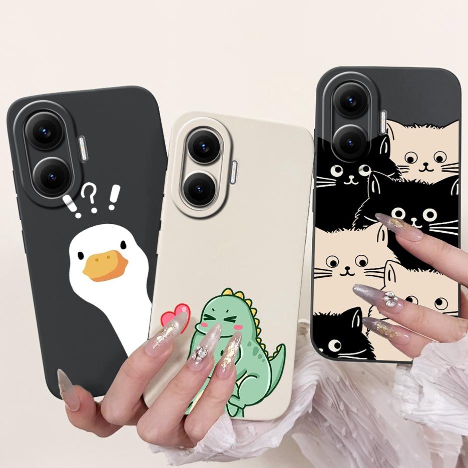 For Xiaomi Redmi Turbo 4 Pro Case PocoF7 Cute Cartoon Cover Shockproof Phone Case For Xiaomi Poco F7 Redmi Turbo4 Pro Soft Shell