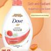 DOVE Refreshing Body Wash 480g with Bonus Shampoo