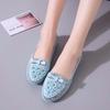 Women's Summer New Korean Version Fashion Bean Shoes Student Pregnant Women Soft Sole Casual Breathable Shoes