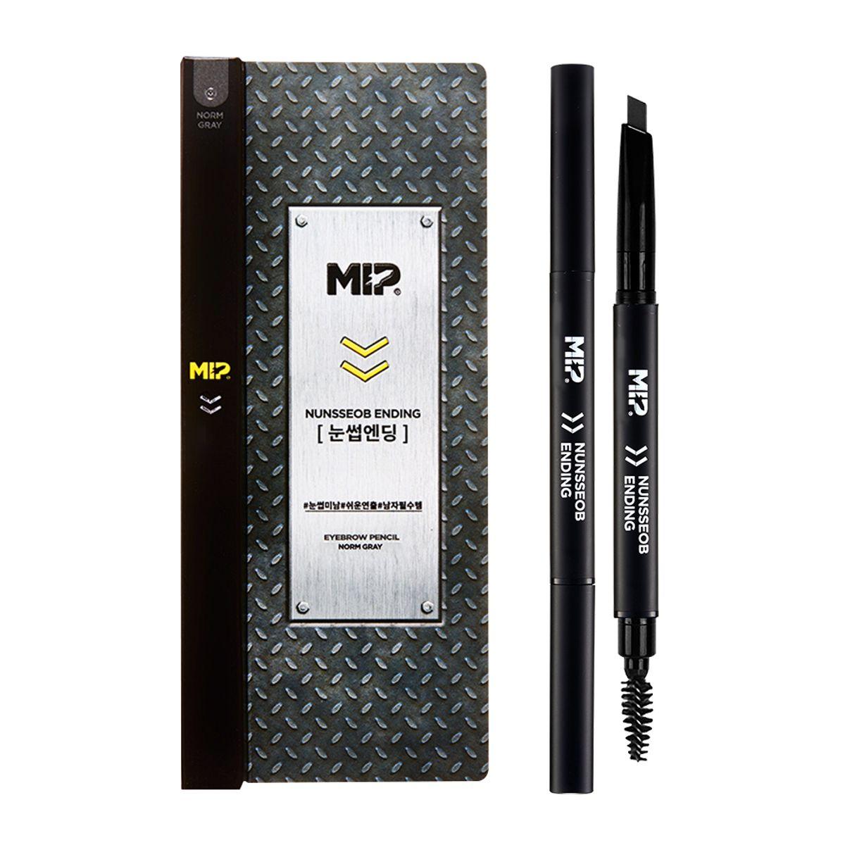 Men s Eyebrow Ending 2-Pack (Norm Grey) Matching Brown