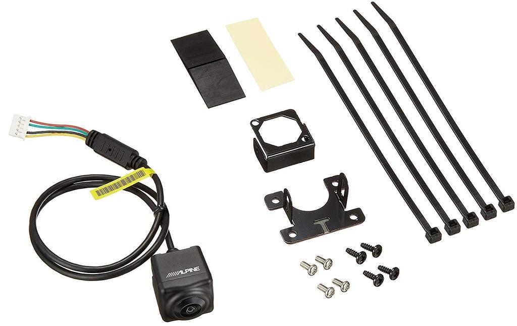 ALPINE HCE-C20HD-RD Caméra arrière multi-vues pour système de navigation automobile Alpine (Noir)