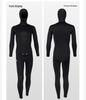 3mm Two-Piece Wetsuit with Hood for Warmth In Hunting, Snorkeling, Freediving, Surfing, and Ice Sports.