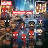 Marvel Officieel Gelicentieerde Spider-Man Figuur Blind Box Sleutelhanger Anime Figuur Sleutelhanger Leuk Verzamelaar 1ST 3D Draagbaar Mini Lichtgewicht Draagbaar Schattig