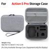 Small Storage Bag For Action 5Pro Camera Case, Soft Padded Protections, Water Resistant Exterior Organizers Handbag