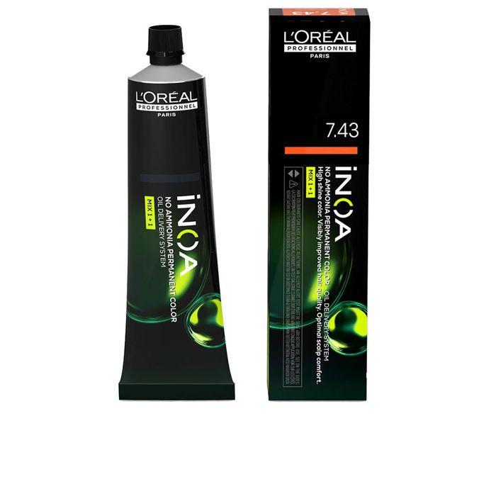 INOA coloration permanente sans ammoniaque #7.43 60 gr