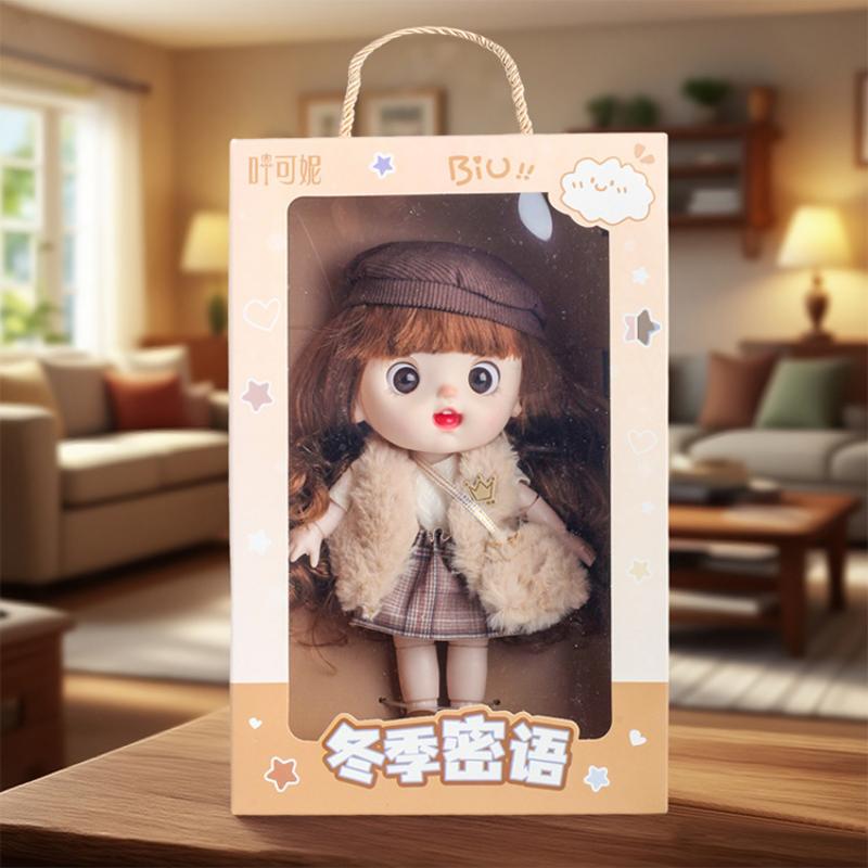 Children's Doll Toys, Dress-up Dolls, Realistic Baby Dolls, Girl's Doll Gift Box, Birthday Gift for Girls