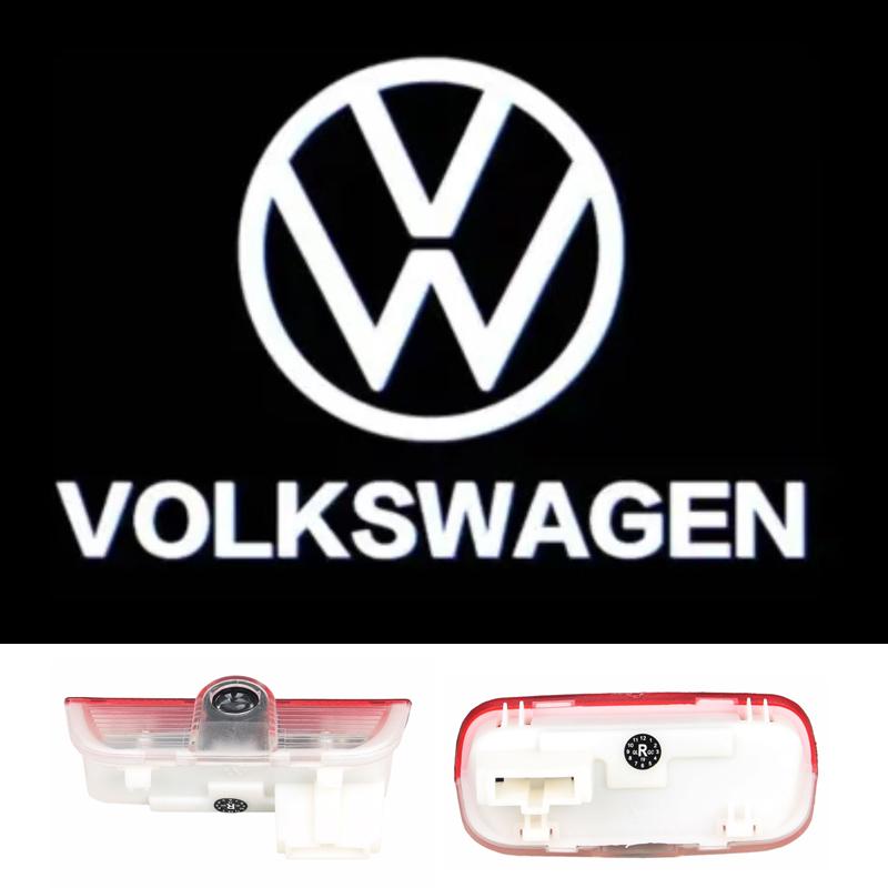2 stuks Auto Deur Welkom Verlichting LED Lamp voor VOLKSWAGEN VW R LINE Rline Golf Tiguan CC Touareg Jetta Passat T-ROC Sharan Touran Bu2 wzpc7