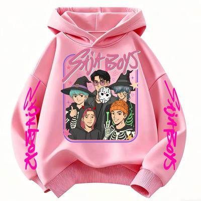Kpop Demon Hunters Hoodie Saja Boys Graphic Jacket Men Women Christmas Halloween Coat Male Fashion Streetwear