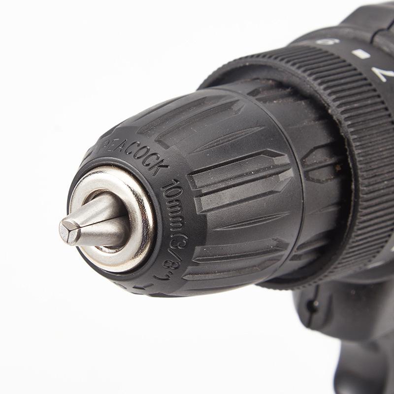 High-Power 12V Rechargeable Lithium Battery Drill & Screwdriver Set