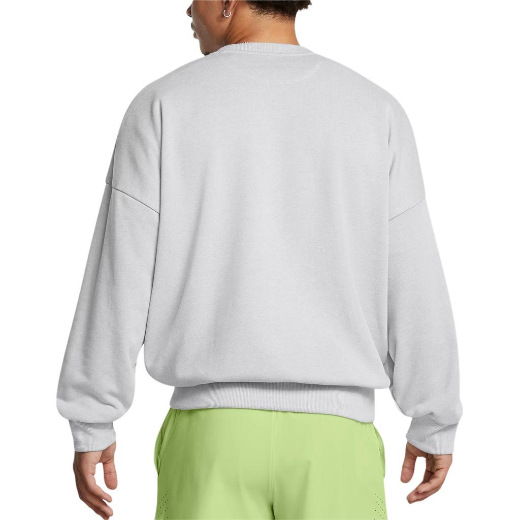 Under Armour Icon Heavyweight Terry Sweatshirt Men's Light Gray 1386548-011