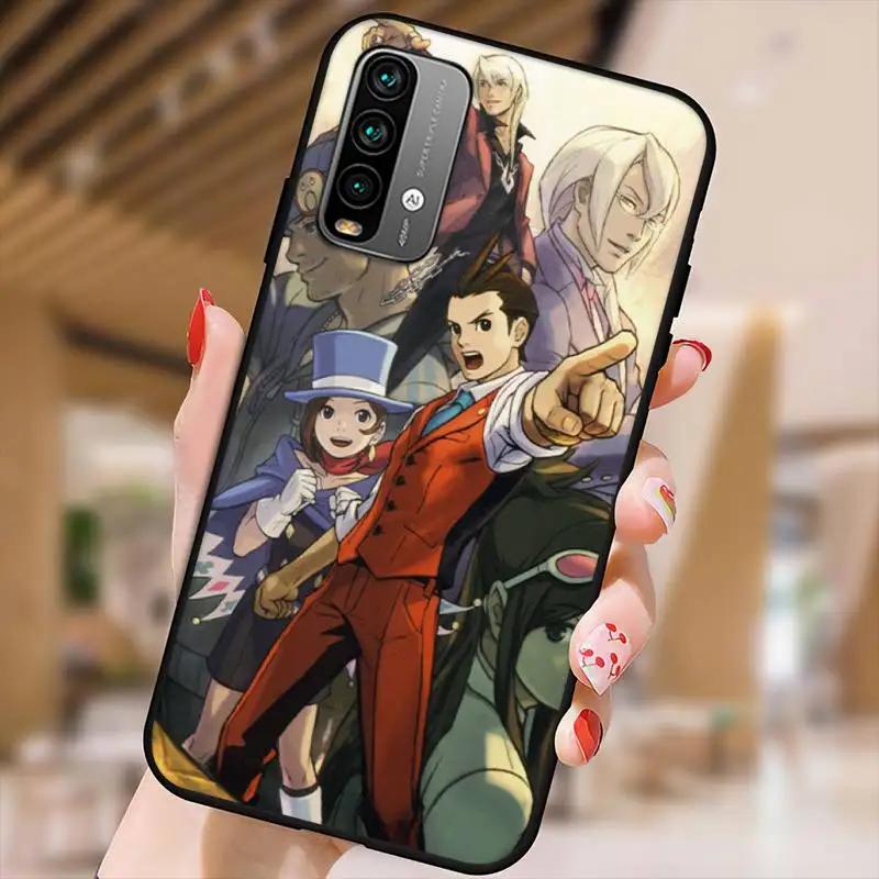 

Чехол для телефона Ace Attorney для Xiaomi9 10 11PRO LITE Redmi NOTE7 8 9 10A PRO K40 Poco3 XiaomiMi11
