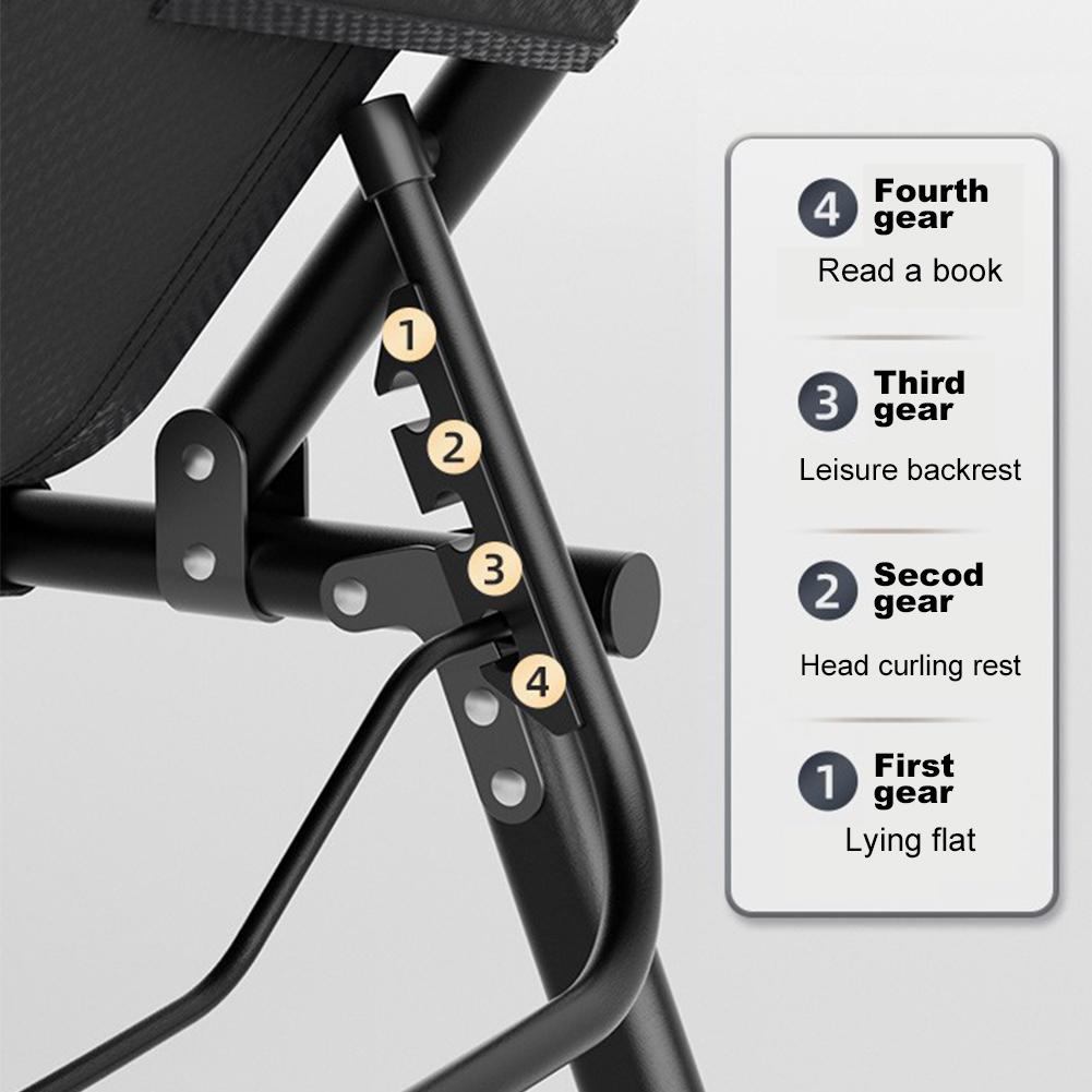 Folding Sun Lounger Chairs Bench Cushion Cotton Cushion Garden Camping Outdoor Chair Cushion Deck Chairs Travel Beds For Adults