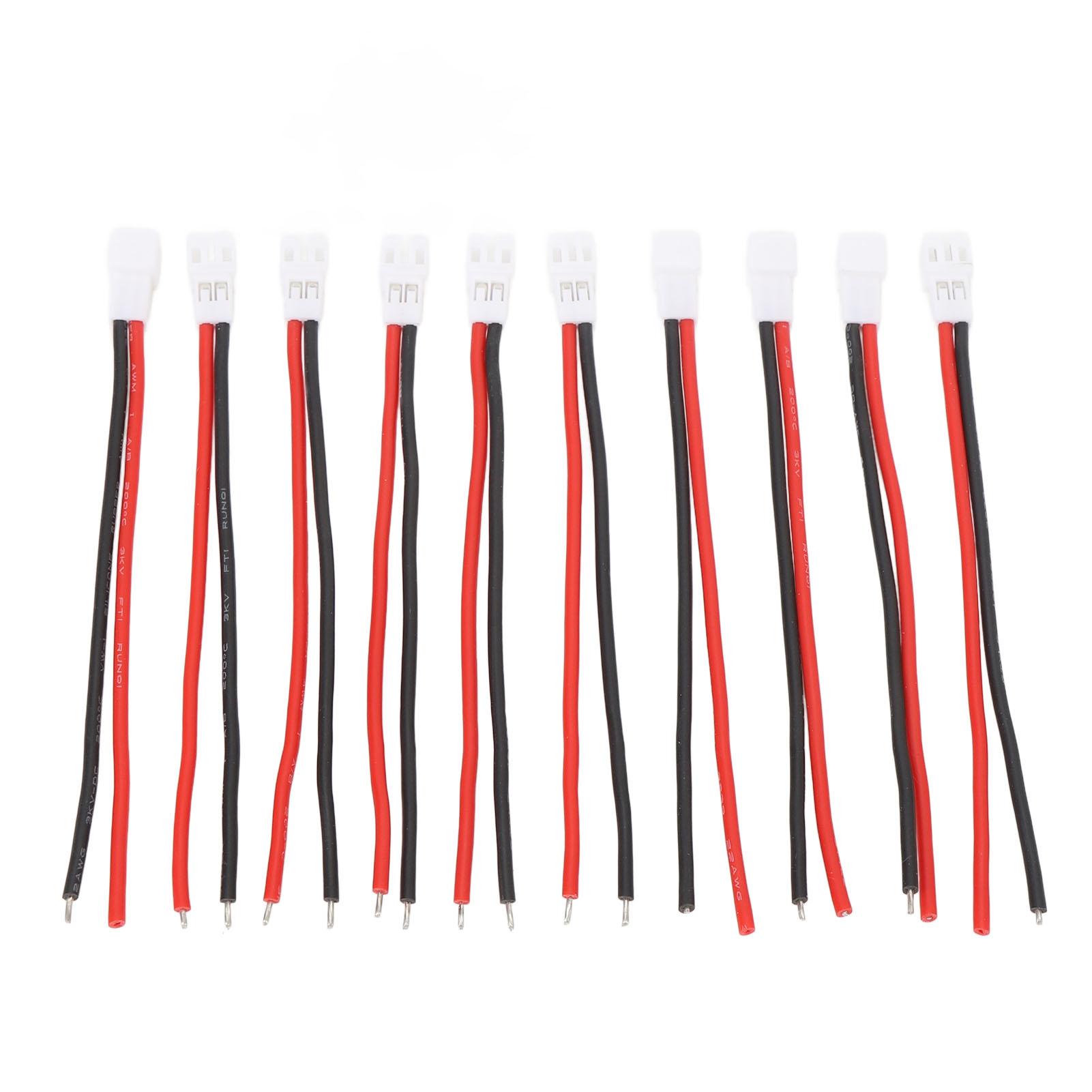 

10PCS Ph2.0 гніздо з єднувальний кабель 85 мм довжина 030 050 180 370 RC двигун дроту роз єм