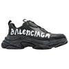 Balenciaga Triple S Low Top Chunky Sneakers Men's Black 536737WTSPL1090