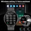 2026 New Military 1000mAh Battery Men's Smart Watch For Men Health Monitoring Bluetooth Call 100+ Sports Mode Flashlight Sport Fitness Smartwatch