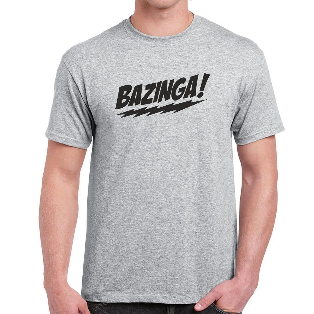 

The Big Bang Theory Tshirt Bazinga Tshirt TV Series Sheldon Cooper Geek Top Leonard Tech Science Gift 3XL