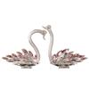 Swan Crystal Wedding Souvenir - Elegant Decor Gift for Couples & Friends