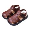 2025 Kids' Closed-Toe Korean Style Beach Sandals - Cute and Versatile Summer Shoes