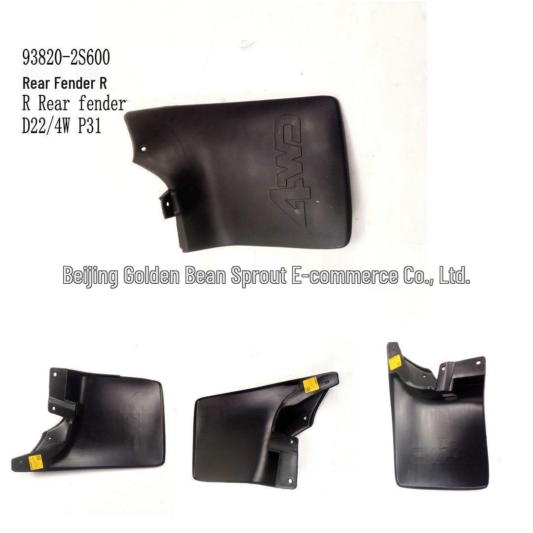 Nissan D22 Rear Mudguard 4W P31 Model 93820-2S600 Neutral