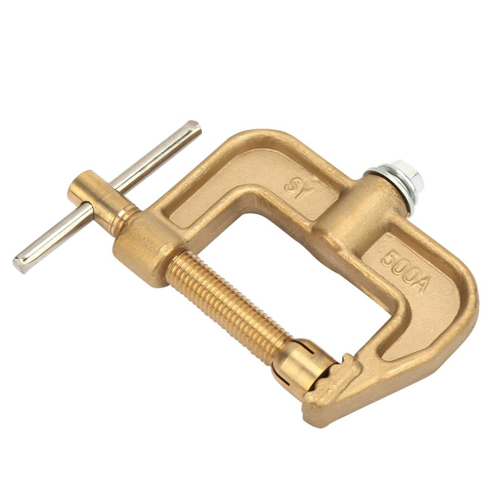 500A High Power Earth Clamp G-Shaped / G-Type Design Grounding Clamp  for MIG MMA TIG ARC