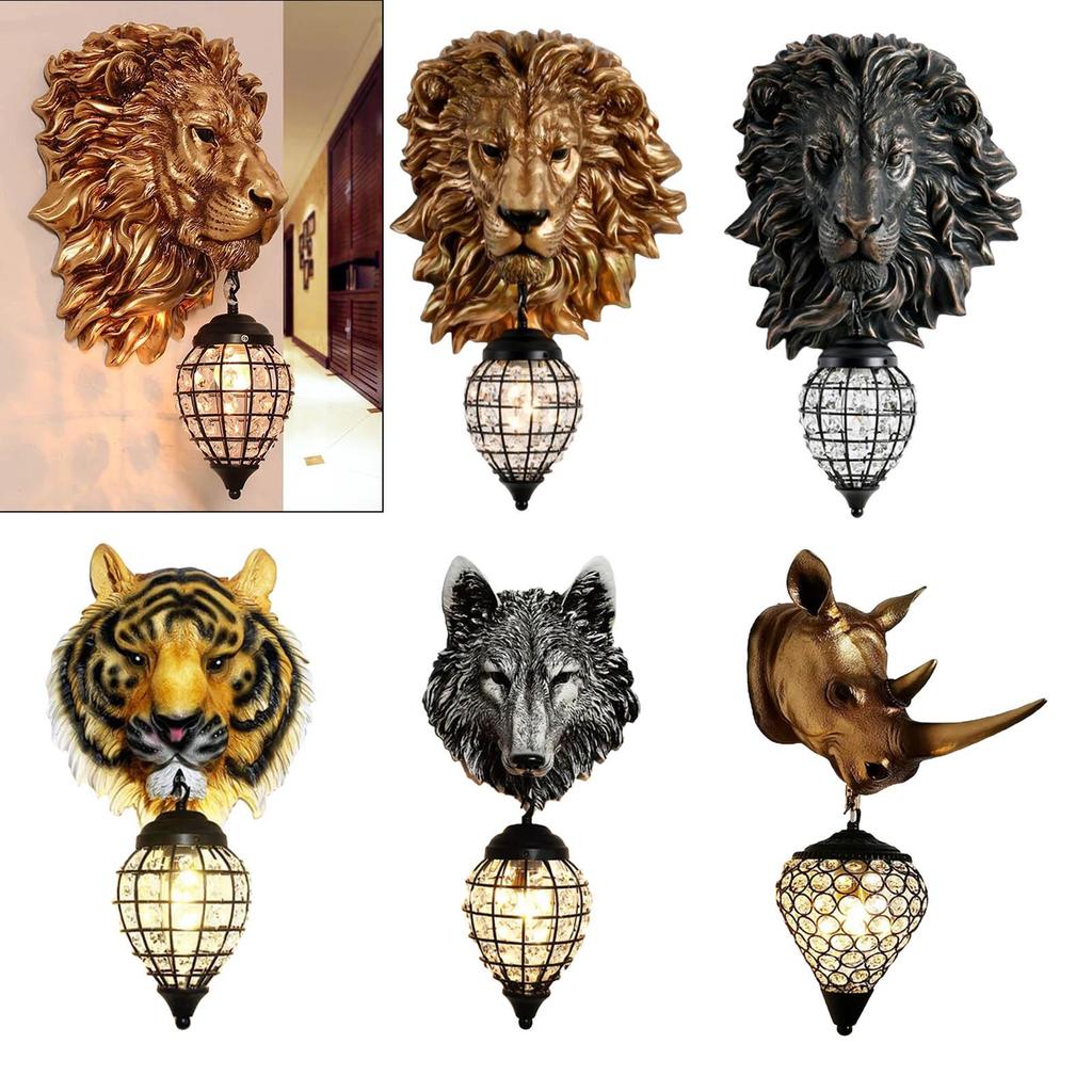 Luxury LED Wall Lamp Fixtures Lighting Shade Farmhouse Sculpture Sconces Lights for