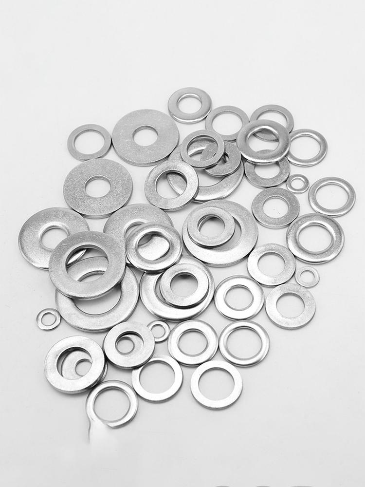 דיסקיות שטוחות מפלדת אל-חלד 304/316 מעובות - מידות M2 עד M8