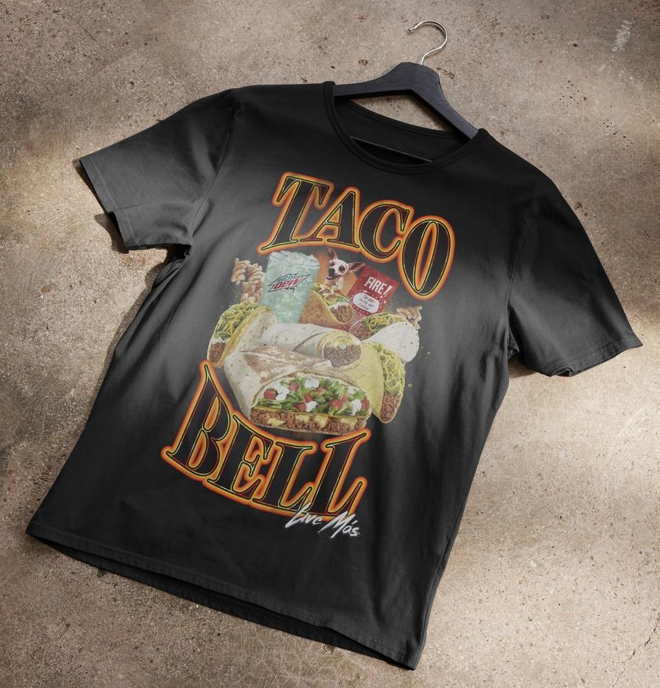 Taco Bell 90 s Bootleg T-Shirt Tee Unisex T-Shirt M