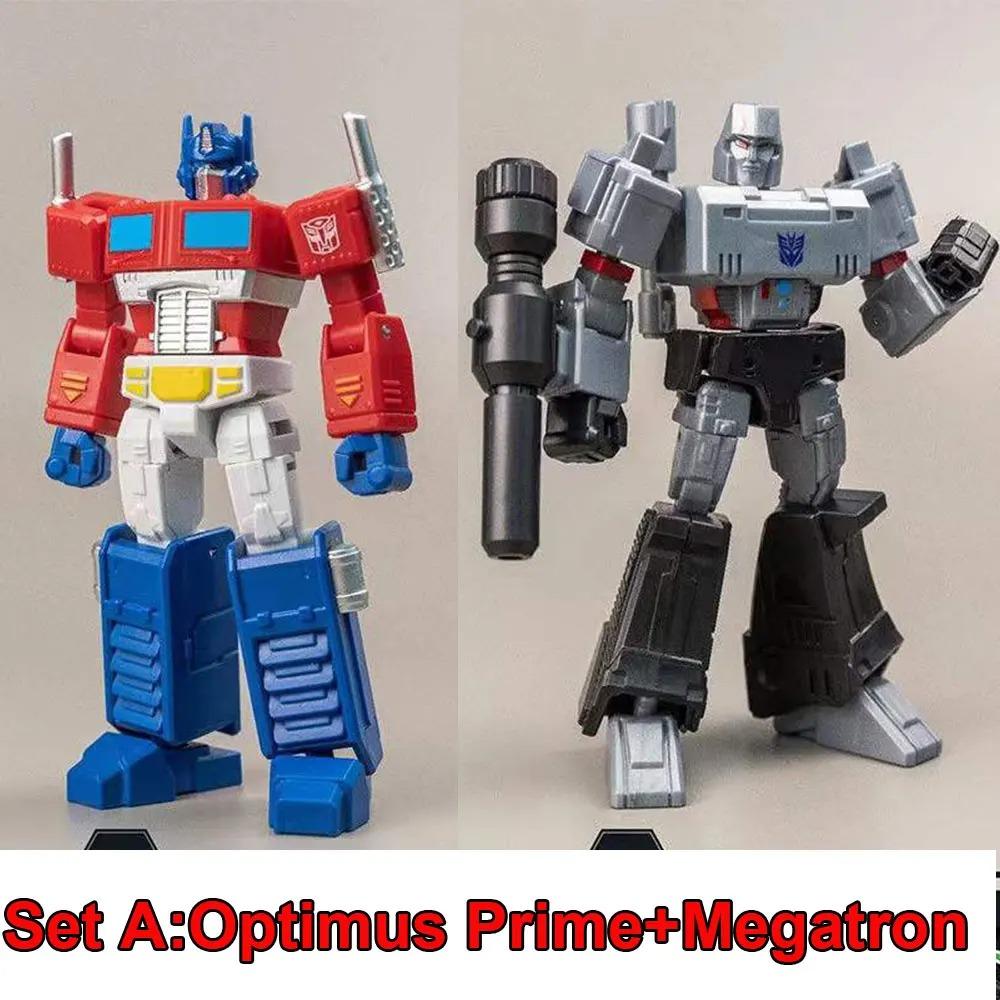 Figuras de Acción YOLOPARK G1 Licenciadas por Hasbro Serie Mini AMK Juguete Transformers Optimus Prime Megatron Bumblebee Soundwave
