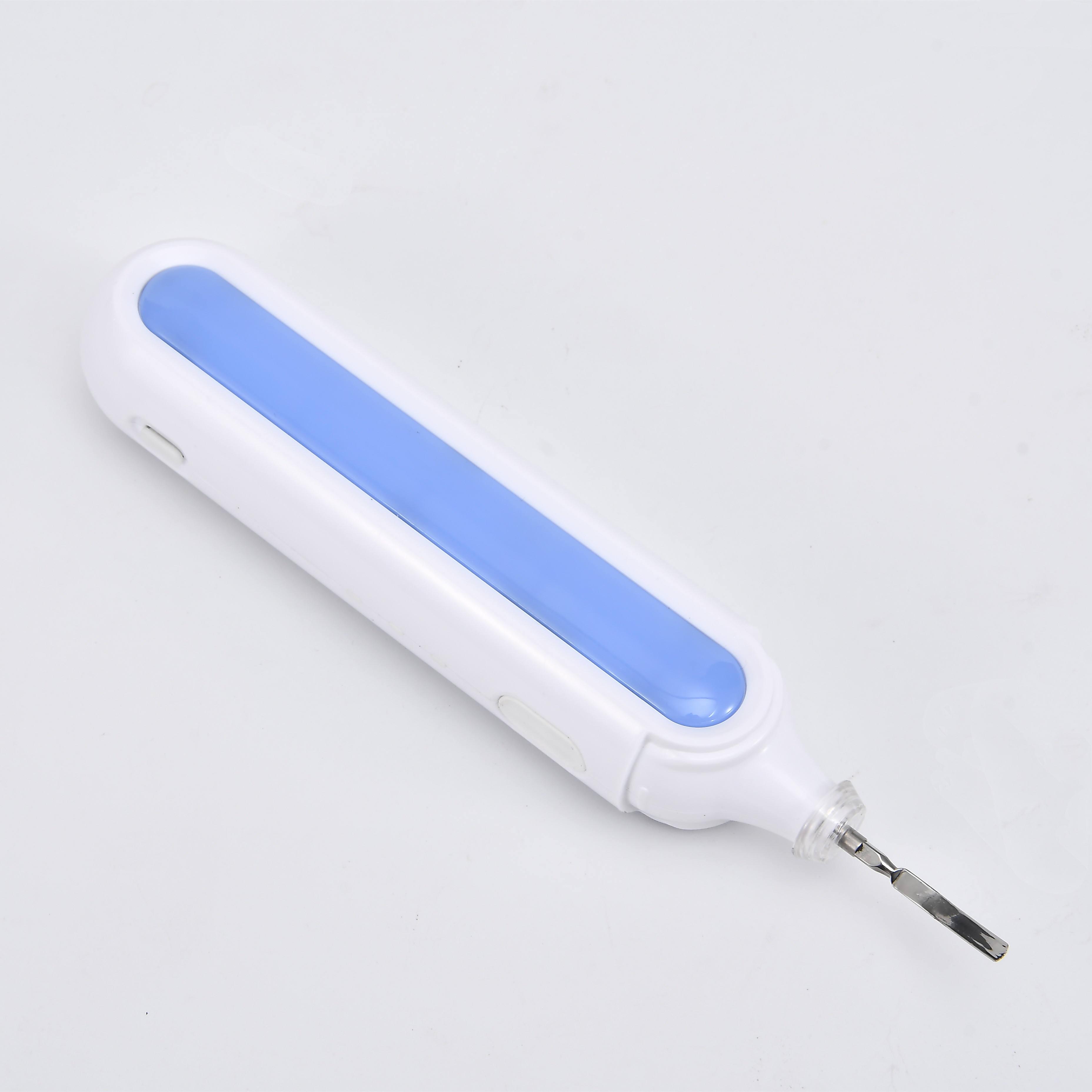 Ultrasonic Facial Cleansing Spatula for Blackhead Removal Pore Cleansing and Facial Massage