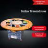 Outdoor Cast Iron Stewing & Hotpot Table with Charcoal Stove