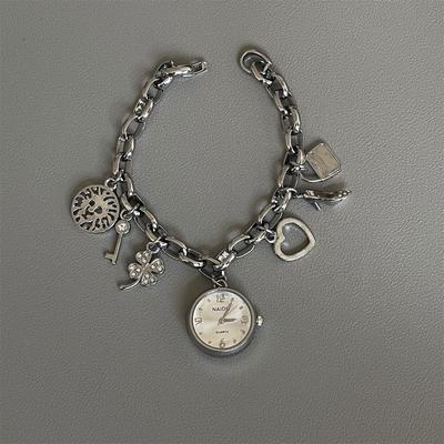 Women's Love Pendant Bracelet Watch Quartz Wristwatches Y2k Watches
