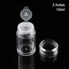 5ML-500ML Dark Brown Refillable Bottle Portable Glass Split Bottle Circular Tea Face Cream Bottle Travel Cosmetic Container Can