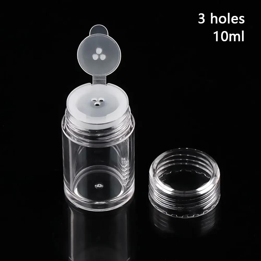 5ML-500ML Dark Brown Refillable Bottle Portable Glass Split Bottle Circular Tea Face Cream Bottle Travel Cosmetic Container Can