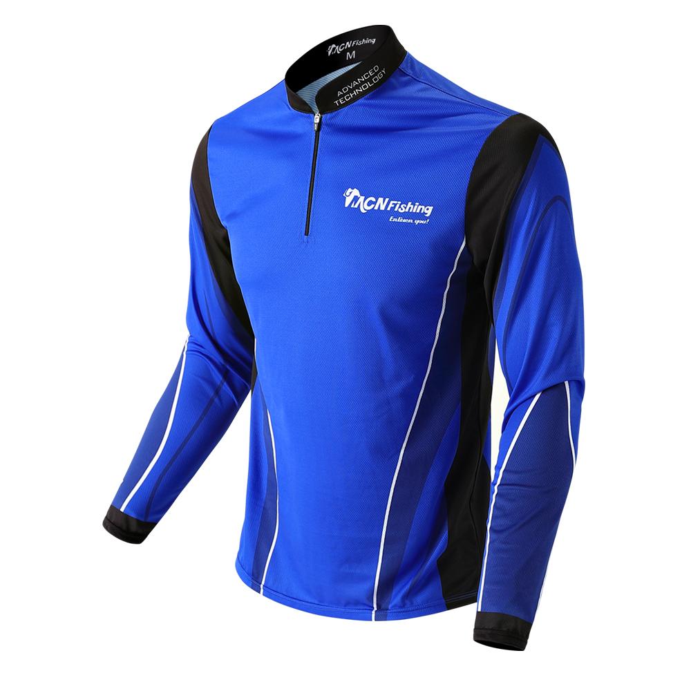 Mcn Sports Enliven Blue Fishing Jersey Size/2Xl