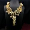 NISHIZAWA Pearls Brooches for Women Hyperbole Inlaid Rhinestones Vintage Jewelry Palace Style Luxury Fashion Dress Pins