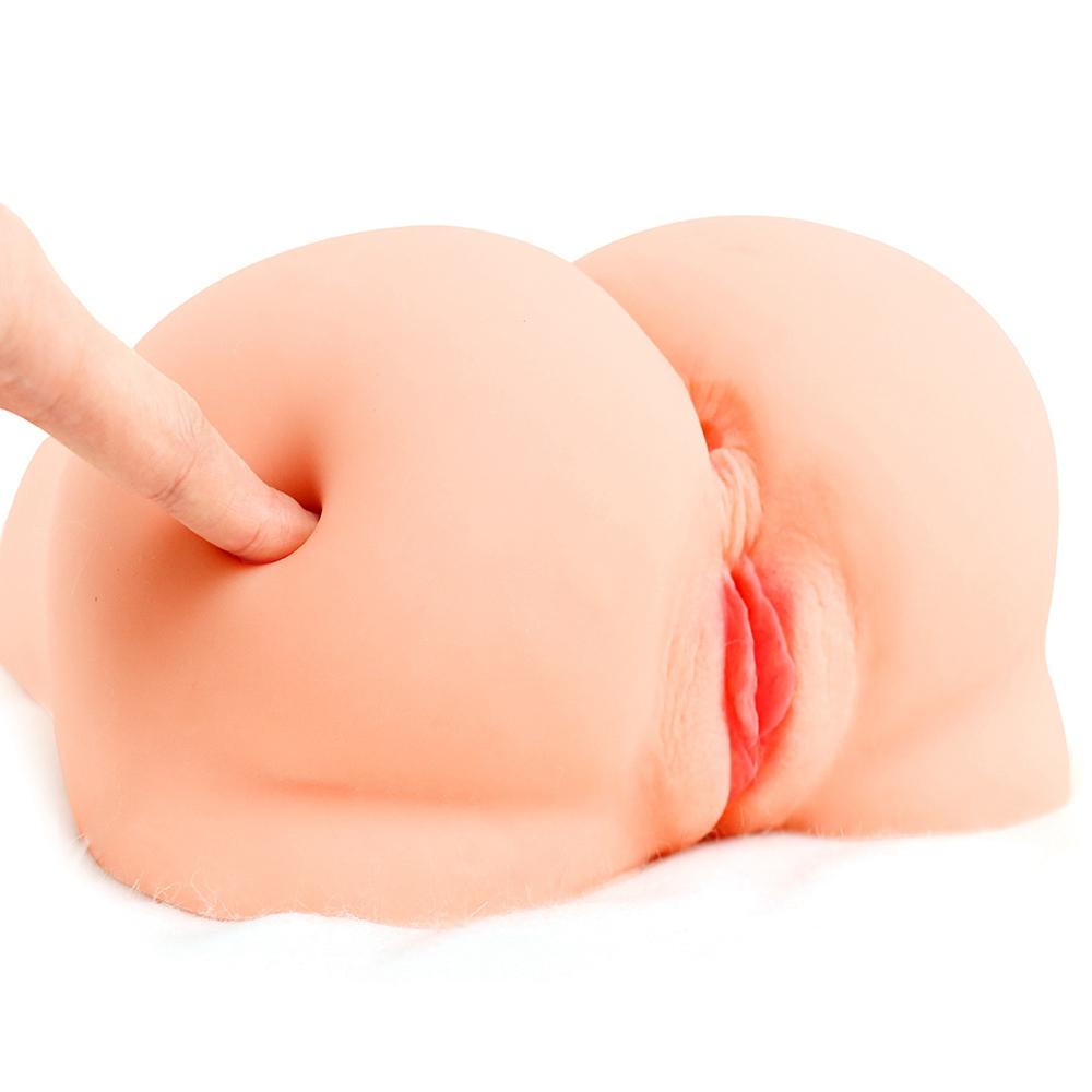 RUNYU 3D Big Ass Sex Dolls Silicone Artificial Vagina Pussy Pocket Male Masturbator Sexy Toys Adults 18+ Masterbation for Man