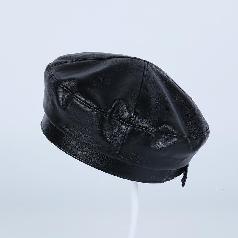 Autumn and winter new beret women's retro octagonal hat fashion painter hat newsboy hat bud hat dome