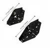 90 Degree Folding Folding Hinge Steel Construction Folding Support Bracket Fold Feet Hinges Support Frame Furniture Hardware