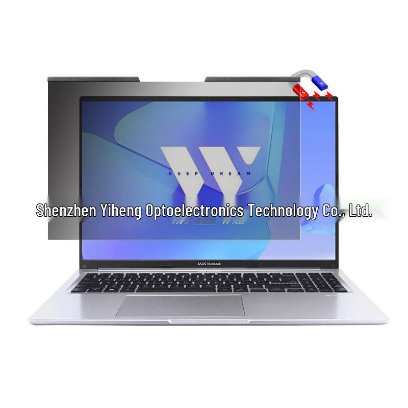 Magnetic Removable Laptop Privacy Screen: Anti-Peep & Anti-Glare for 13.3-16 Inch Displays