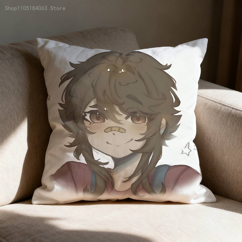 U-Until T-Then Cathy Pillow Case For Sofa Decor Car Office Room Printing Cushion Cover Decorations and Protector