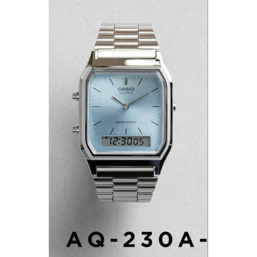 New, unused] CASIO AQ-230A-2A1 Ice Blue Watch Casio