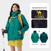 Camel Bi Wenjun Style Unisex 3-in-1 Waterproof Hiking Jacket