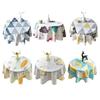 Tablecloth Nordic Style Plaid Print Round Shape Tablecloth Wrinkle Resistant Spill Proof Smooth Winter Table Cover Home Decor