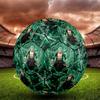 1pc One Piece Football Soccer Ball Size 5 Indoor Soccer Ball Fashion Colorful  Backyard Game -Great For Sports Fans Gift HE25