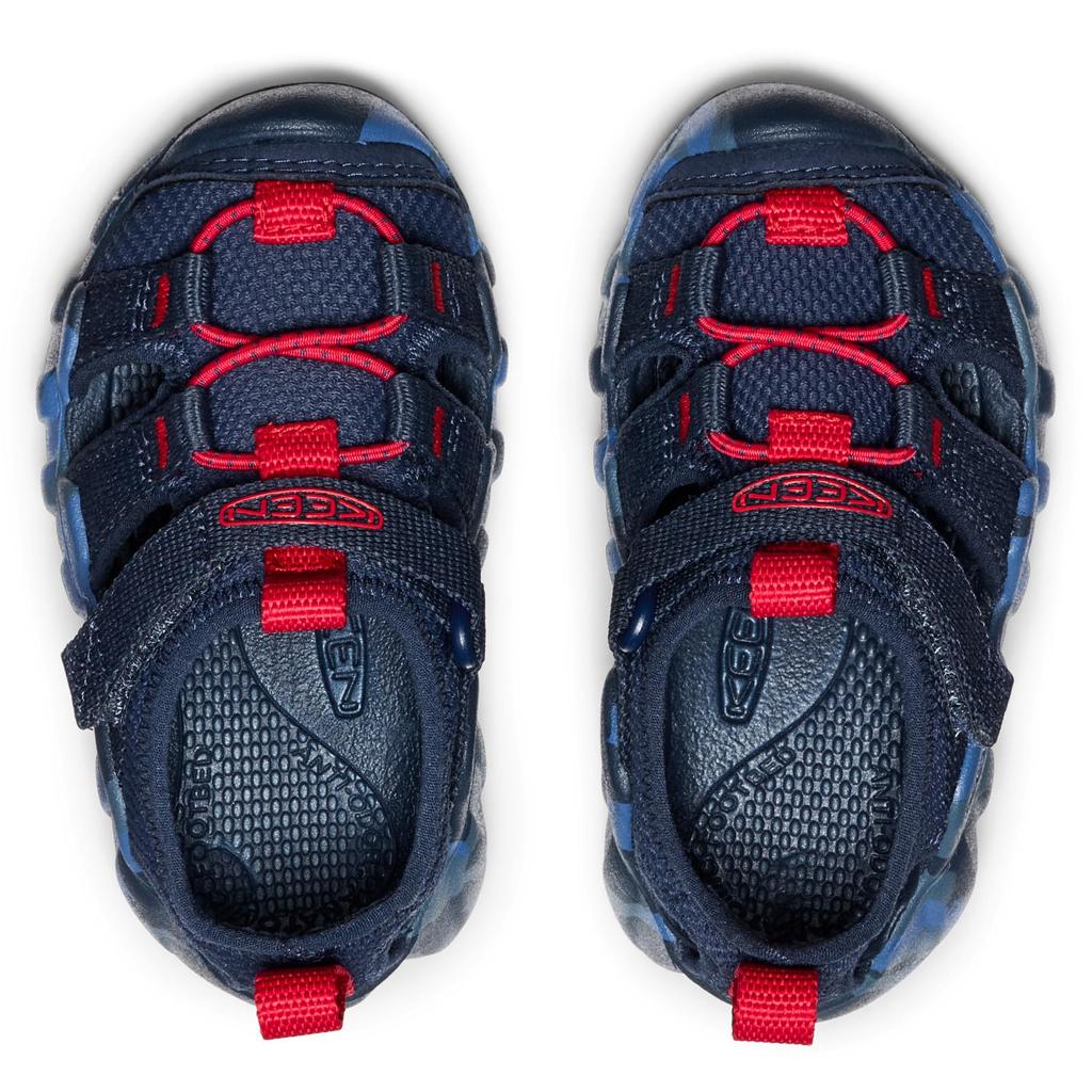 KEEN Kids' Sandals 1030841 NAVAL ACADEMY/RED CARPET, 14.5 cm