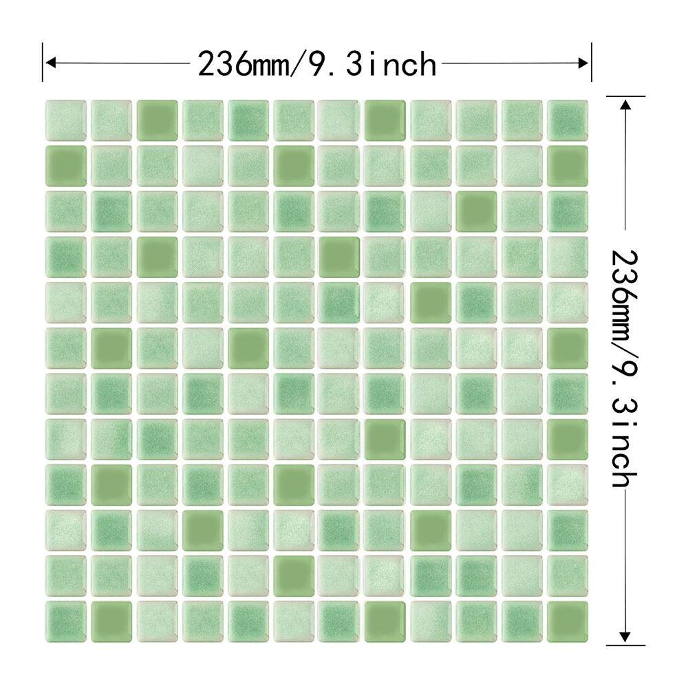 1 Pezzo Adesivo da Parete 3D Impermeabile Decalcomania da Parete Impermeabile Alta Qualità Paraspruzzi da Cucina
