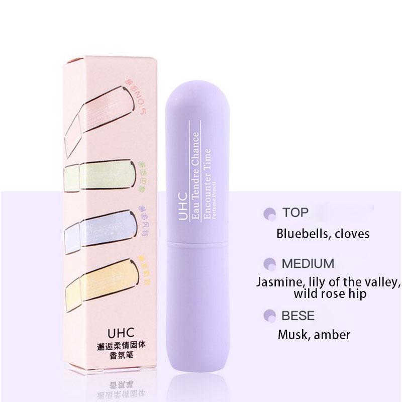 Portable Case Solid Perfume Fragrances Womens Mens Solid Balm Mild Long Lasting