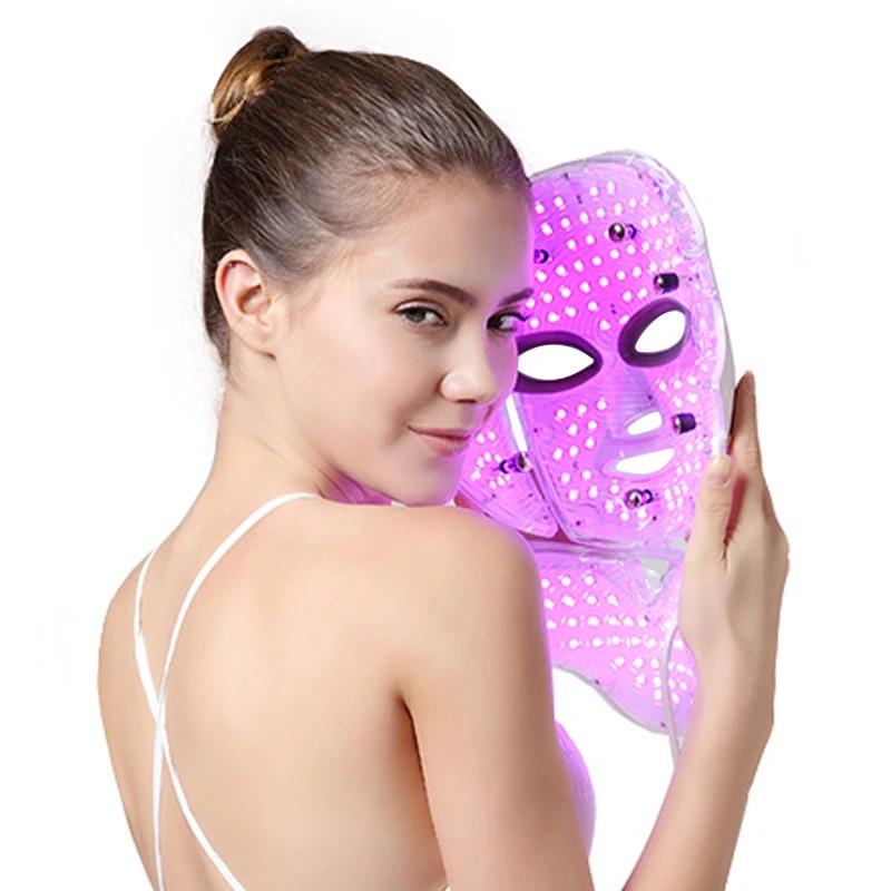 Multi-Functional LED Beauty Instrument - 7 Colors Facial Neck for Comprehensive Skin Care