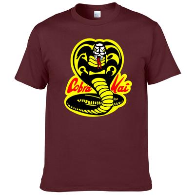 2024 Nova Camiseta Cool Cobra Kai Masculina Feminina Verão Manga Curta Estampa Camiseta Moda Streetwear Tops Camiseta Casual #311