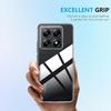 Silicone Case for Xiaomi 14T with 2 Tempered Glass Protectors Transparent Protection